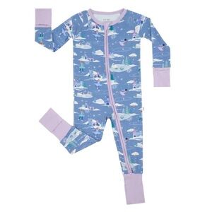Little Sleepies Zippy | Ice Princess | 3-6mo | EUC